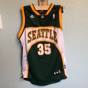 Durant Seattle Jersey 35 adidas NBA